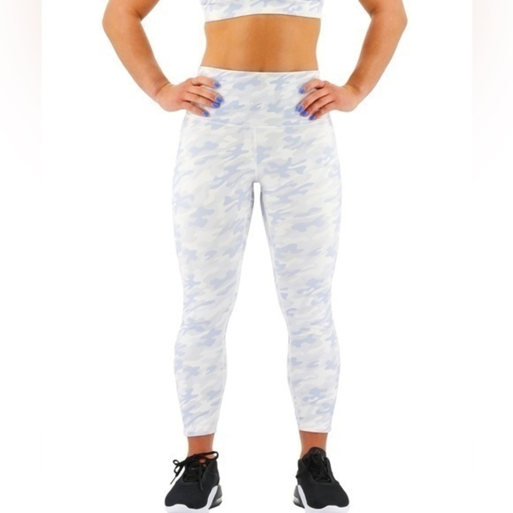 TYR Base Kinetic™ Women's High-Rise 21" Leggings Whiteout Camo Women’s size XS